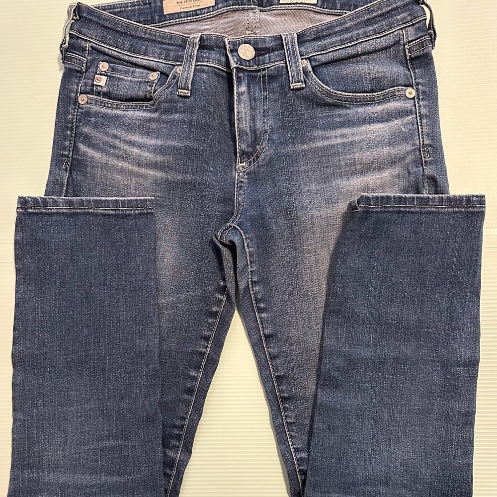 AG Adriano Goldschmied Dark Blue Skinny Jeans